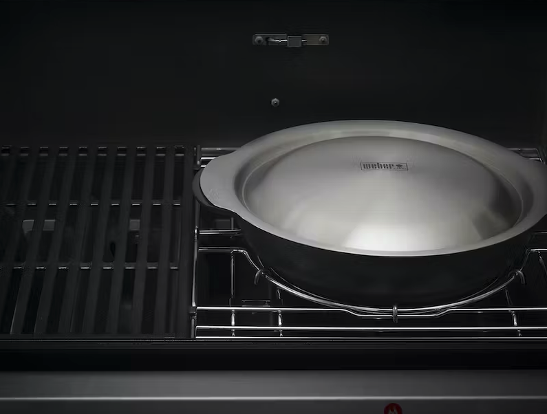 Weber - Crafted - Wok & Steaming Rack